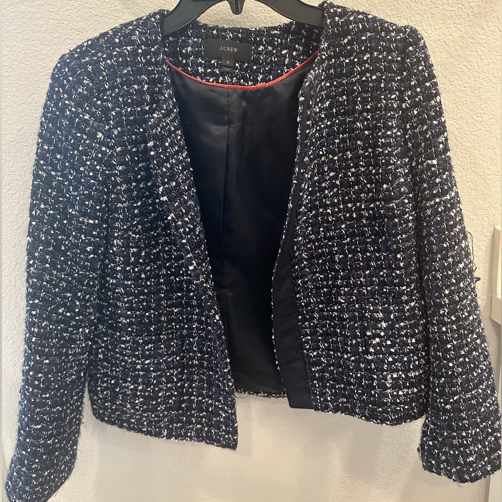 J. Crew tweed jacket